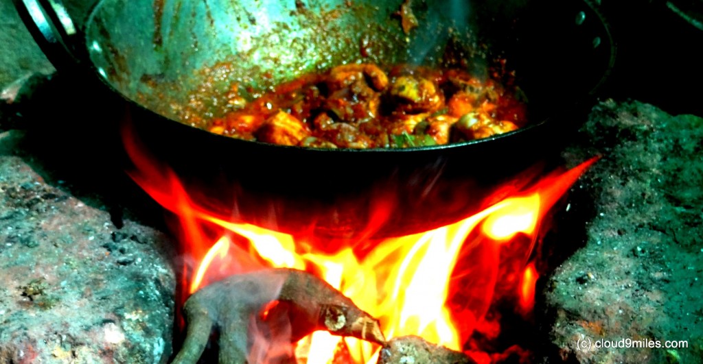 Food preparation on Chullah