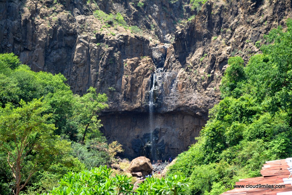 Dhareshwar Falls - A very thin line of waterfall!