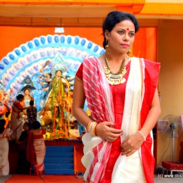 Traditional Bengali Drape